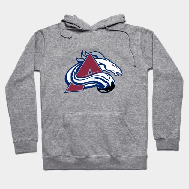 Avs Football Logo Mashup Hoodie by phneep